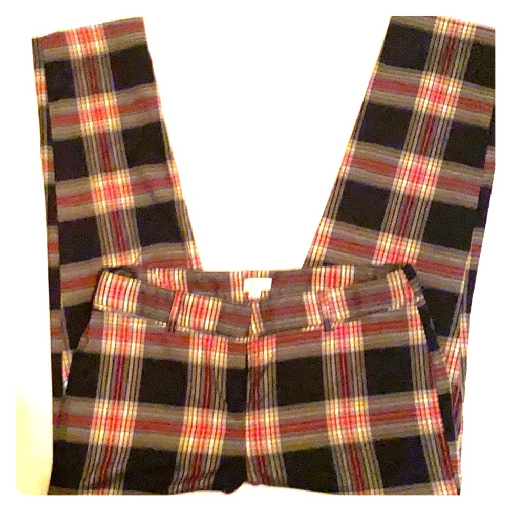Crown & Ivy Plaid Ankle Pants